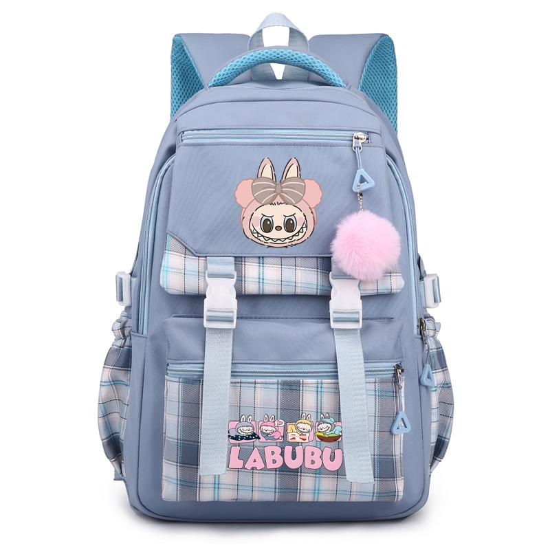 Cute Printed Backpack Large Capacity Waterproof Bookbag Boy Girl Schoolbag Women Travel Bag Kid Birthday Gift Mochila