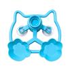 Dual Bowl Cat Automatic Water Dispenser Large Capacity Pet Drinking Station  Indoor Use