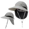 Outdoor Sports Sun Hat Quick-drying Bucket Hat With Wide Brim Neck Cover For Mountaineering Fishing