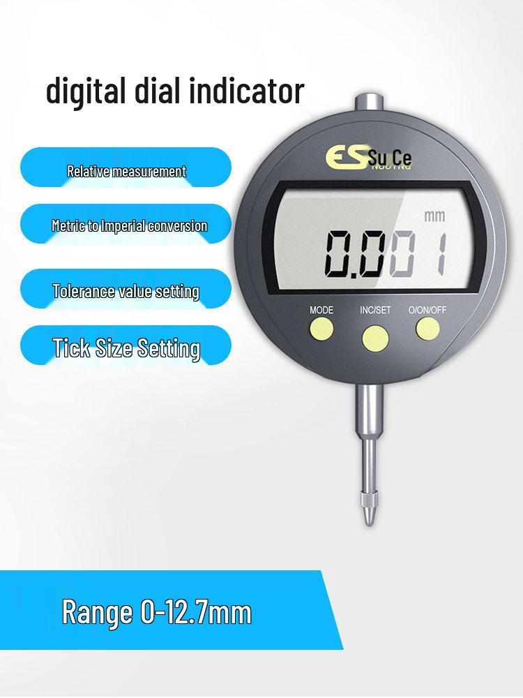 High-Precision Digital Dial Indicator & Depth Gauge from Germany