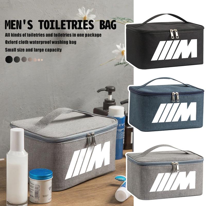 WSQK5 Car Travel Portable Cosmetic Toiletries Foldable Storage Bag For BMW Performance M E87 E30 E46 E28 F35 G20 E93 F20 X3 X