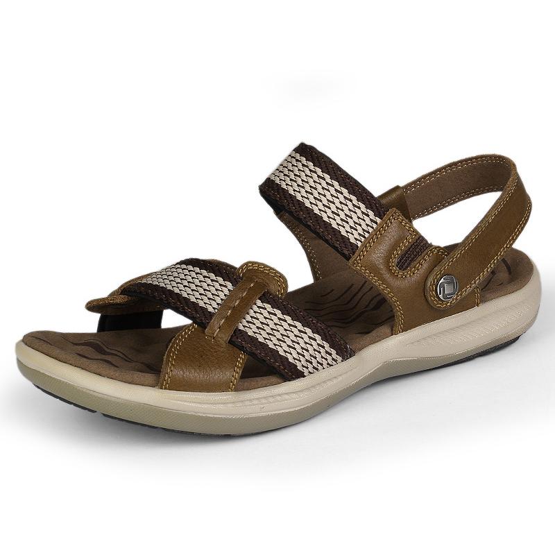 

Мужские сандалии большого размера, летние мужские пляжные сандалии, уличные сандалии для мужской обуви 44 хаки