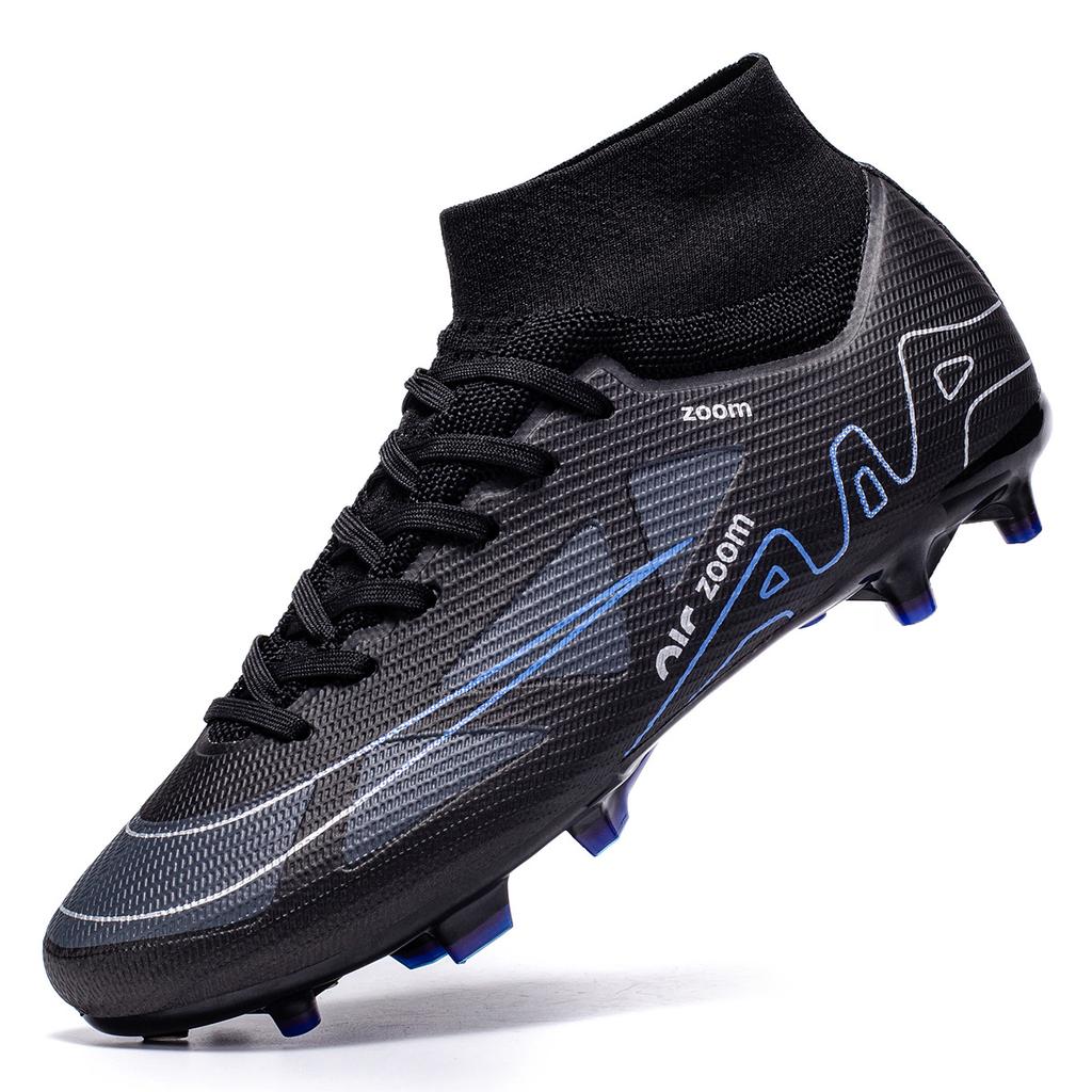 Beliebte rutschfeste Fußballschuhe für Herren, Damen und Jugendliche, lange Stollen, abgebrochene Stollen, Kunstrasen, Fußballschuhe für das Training von Erwachsenen