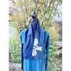 Used B66 Boro Stole Old Cloth Remake Indigo Dye Patchwork Sewing Sashiko