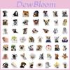 Realistic Popular Dog Stickers Cute And Funny Animal Decorations For Phone Cases And Journals Pieces)
