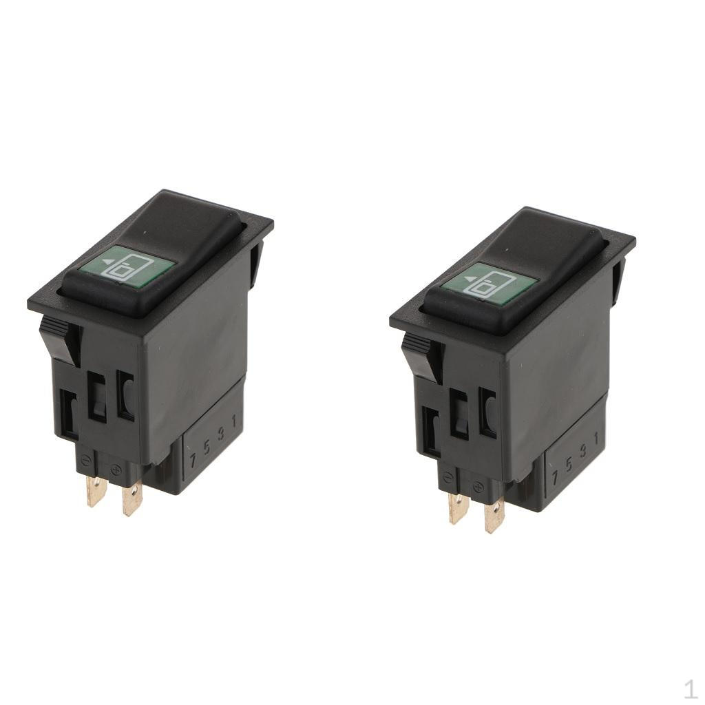 

2 Boat Door Rocker 12V-24V 6-Pin Toggle Switch