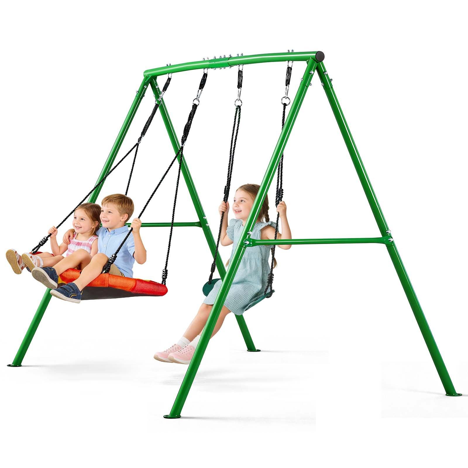 VEVOR Swing Set for Backyard, 80