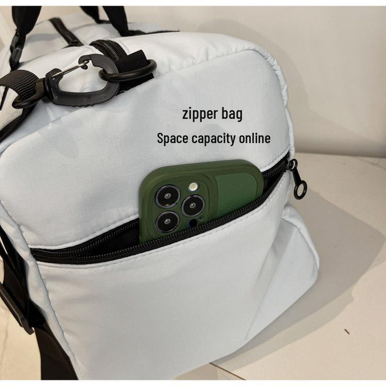 Lightweight Waterproof Duffel Bag for Fitness, Yoga, and Sports – Crossbody Barrel Design