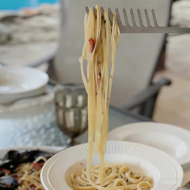 Multipurpose Kitchen Gadget For Handling Spaghetti Noodles And Other Long Strand Food Easily Italian Pastas Fork