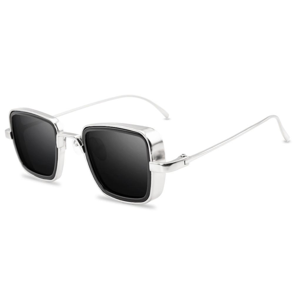 Lightweight Unisex Polarized Sunglasses Indian Style Anti-UV Glasses Retro Square Sunnies  Summer