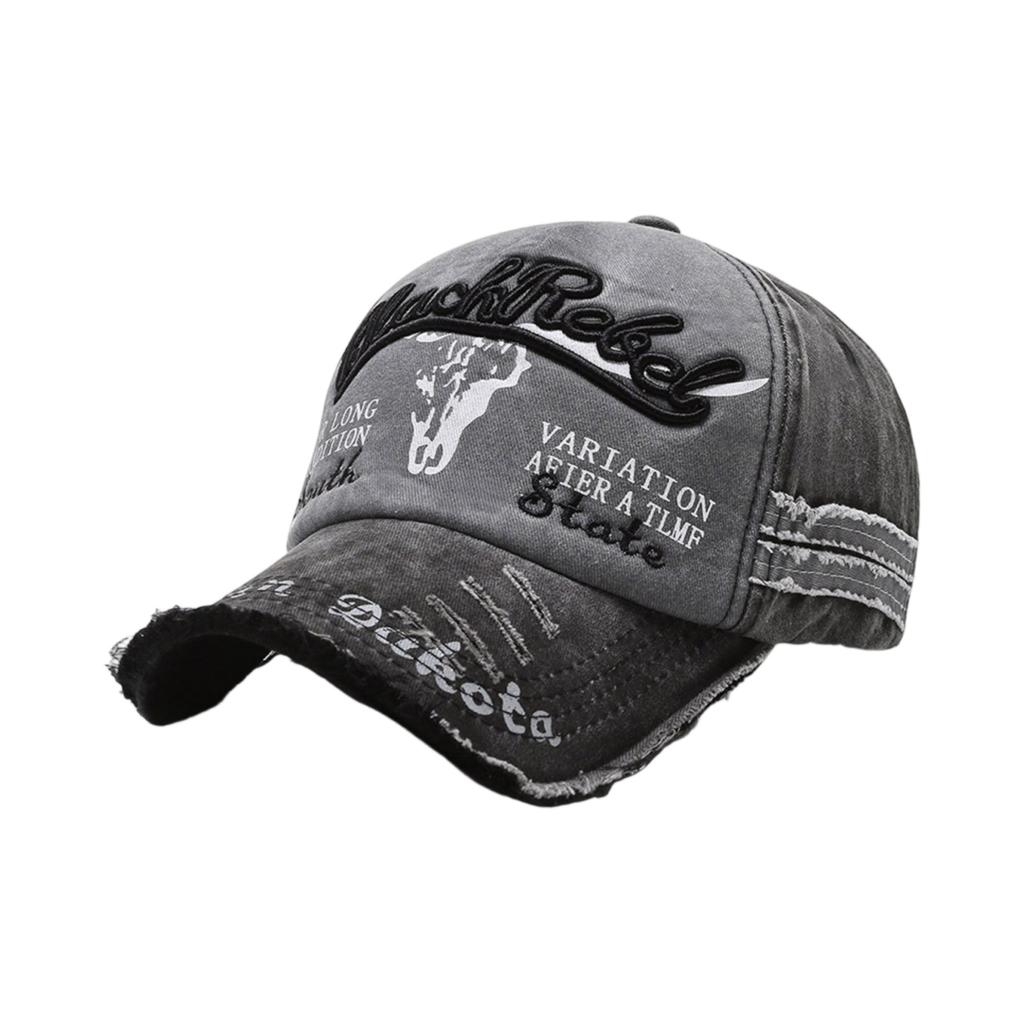 Retro Baseball Cap Outdoor Men's And Women's Spring Head Baseball Cap