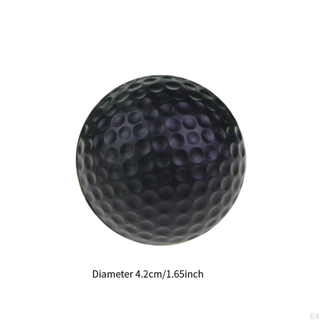 10er-Pack Golf-Übungsbälle, Durchmesser 4,2 cm, ideal für Anfänger zu Hause