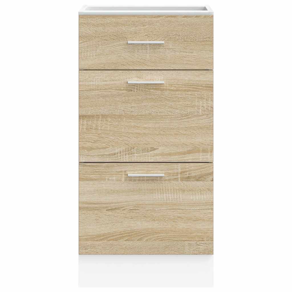 Lyon Under Cabinet In Sonoma Oak Finish 40 X 46 X 81.5 Cm Particleboard