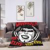 Danhausen Very Nice Very Evil Blanket Flannel Autumn  Multifunction Lightweight Throw Blanket for Bedding Bedroom Rug Piece
