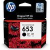 Ink Cartridge - HP - 653 - Black - Inkjet - Compatible with HP Printers