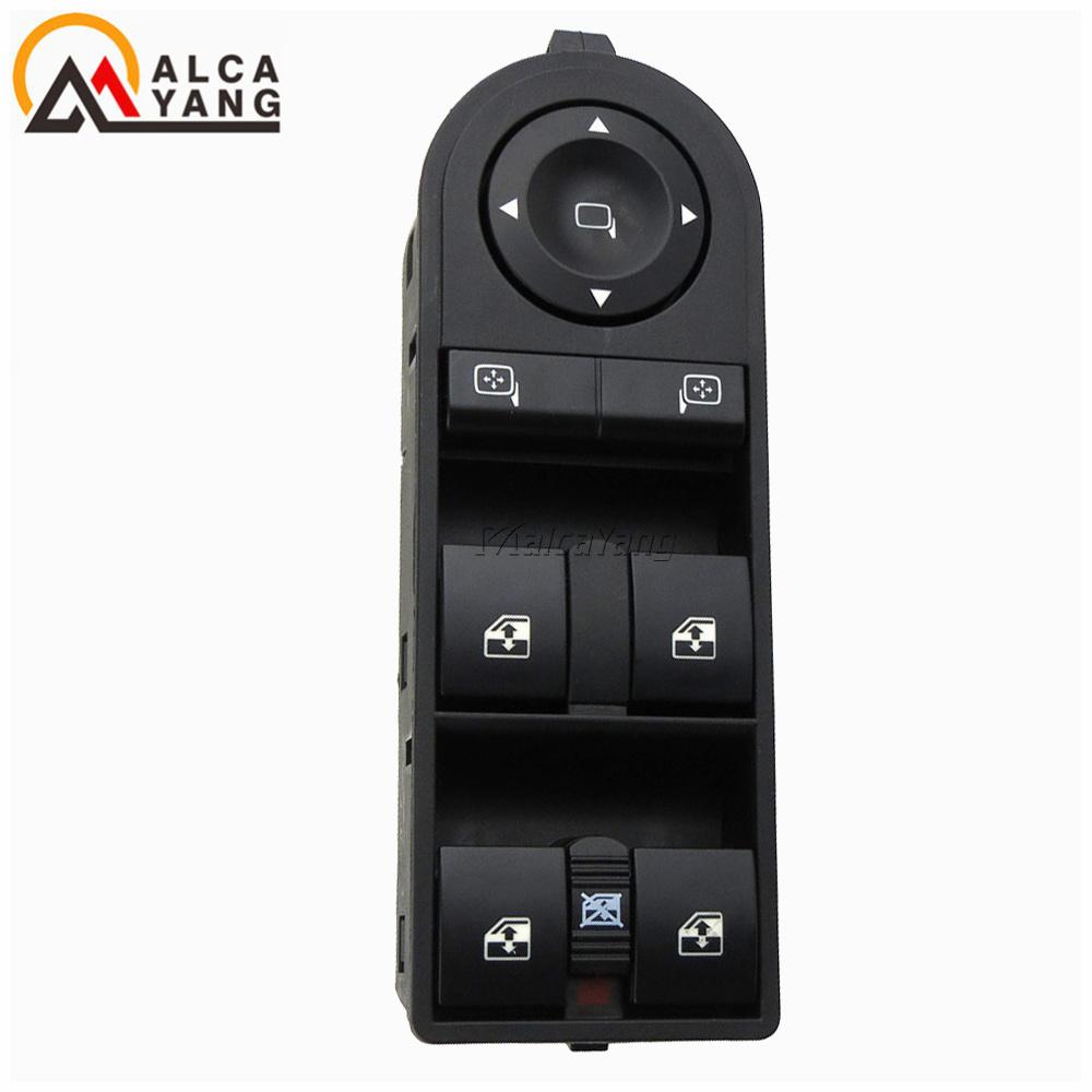 Front Left Electric Control Master Switches 13228699 13215153 Power Window Switch For Vauxhall For Opel Astra H Zafira B Kombi Switches4