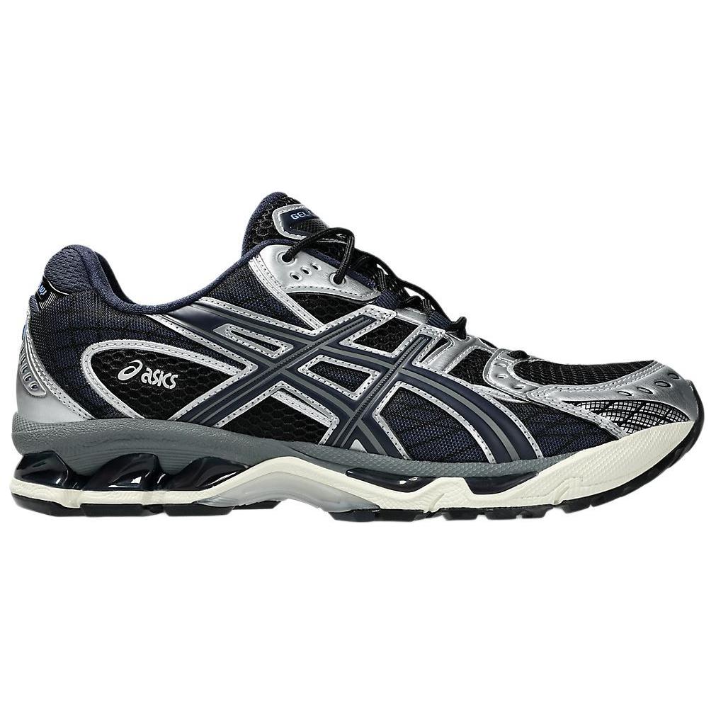 New Asics GEL Nimbus 10.1 Cushioned Slip Resistant Abrasion Resistant Low Top Running Shoes Unisex Silver Black 1203A543-003
