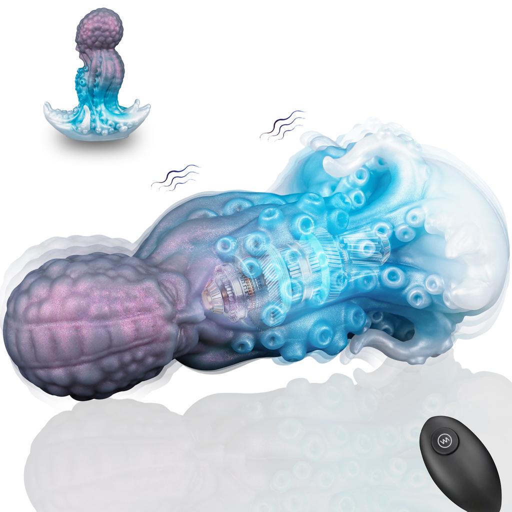 Wearing Vibrating Anal Plug Silicone Shaped Dildo For Expanding The Anus And Masturbation Toys SM Products