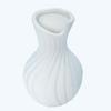 Resin Flower Vase, Unbreakable, Decorative, Living Room - 10 X 10 X 17 Cm