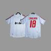 Retro jersey, football jersey, classic nostalgic replica Thai jersey, game training jersey, short-sleeved sportswear.