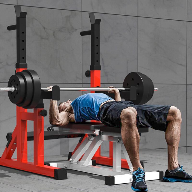 Home Multi-functional Squat and Bench Press Rack