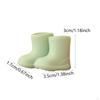 Doll Rain Boots Shoes Accessories for 1/12 Cute Waterproof Sturdy Ob11 Soft