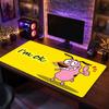Big Mouse PadCourage the Cowardly Dog Extended Soft Desk Mat Gaming Office Computer Table Decor Mat