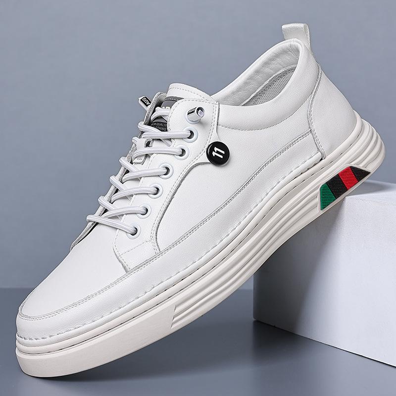 

Board shoes men s new trend casual men s shoes sports youth lazy white shoes 38