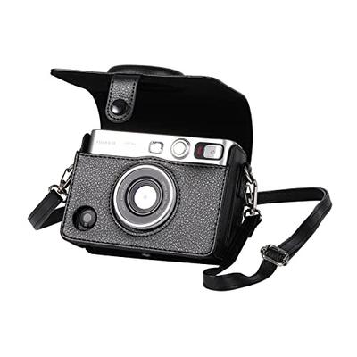 Étui pour film Instax Mini Evo, Housse de protection pour Instax Mini, Protection complète, Prévention des rayures, Bandoulière incluse, Cuir PU, Portable, Facile