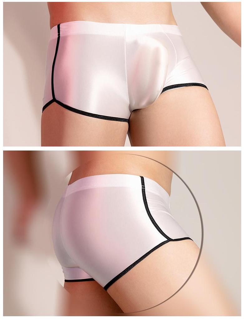 Lust's Temptation Shorts Esportivos Jovens Europeus e Americanos de Alta Elasticidade e Sedosos