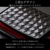 Coin Case Coin Purse Mesh Leather Box Type United HOMME Collaboration Item x [Diablo] Men's [UHD-1150] (Black Blue)
