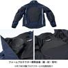 Yamaha Motor Riding Wear RY1003 Jacket DSOJ Jet XL Size Co., Ltd. Spring/Summer 2-Way Black/Gray (Plus Size) 90792-AF14X