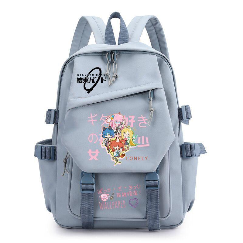 Lonely Rock Bocci Sauce Goto Solo Anime Cartoon School Bag Female Junior High School Elementary School Student Large Capacity Backpack
