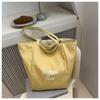 Commute Stripe Canvas Bag Striped Handbag Trendy Cloth Shoulder Bag  Girls