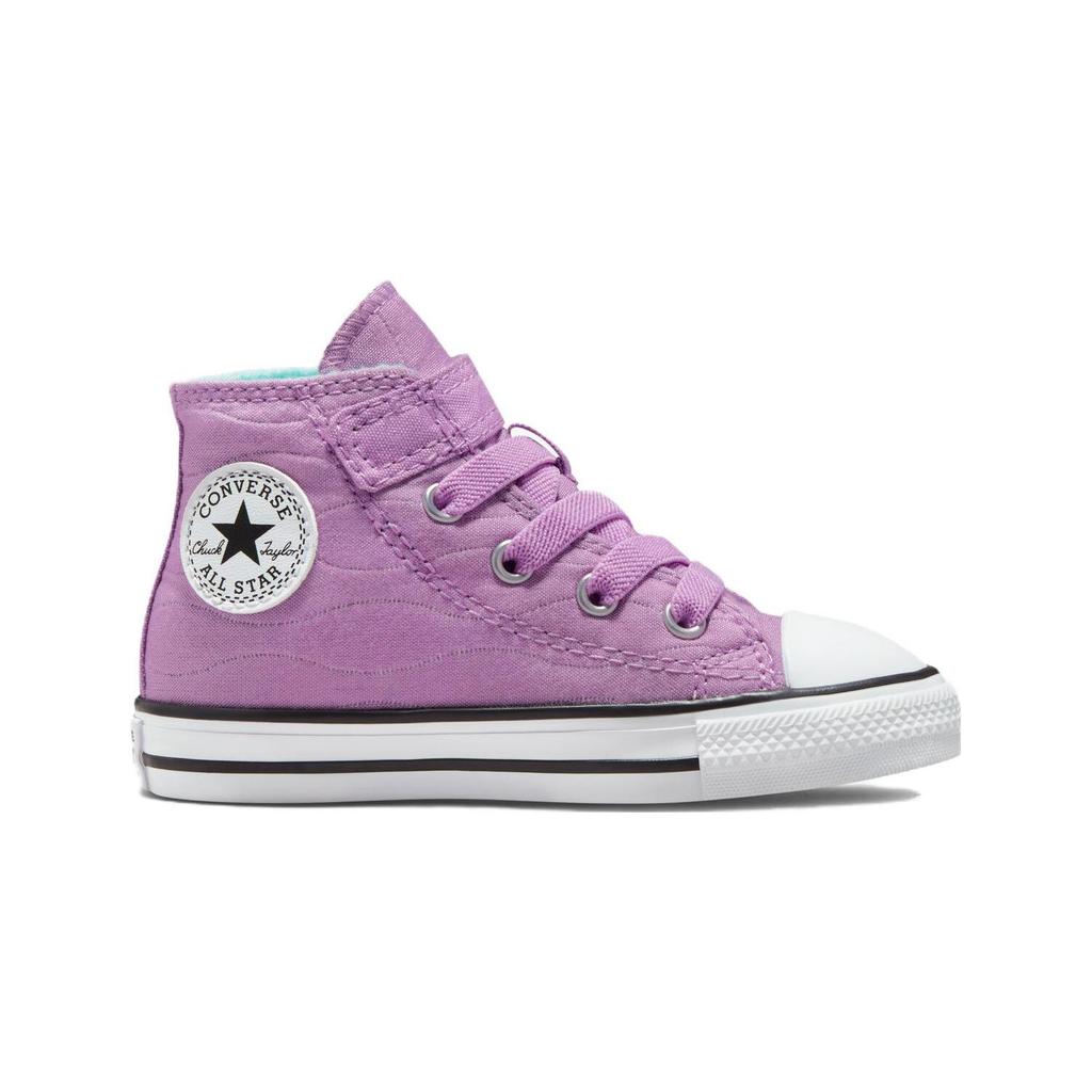 Converse Chuck Taylor All Star Easy On Mid-Top Canvas Shoes Kids Sneakers Pink A03315C