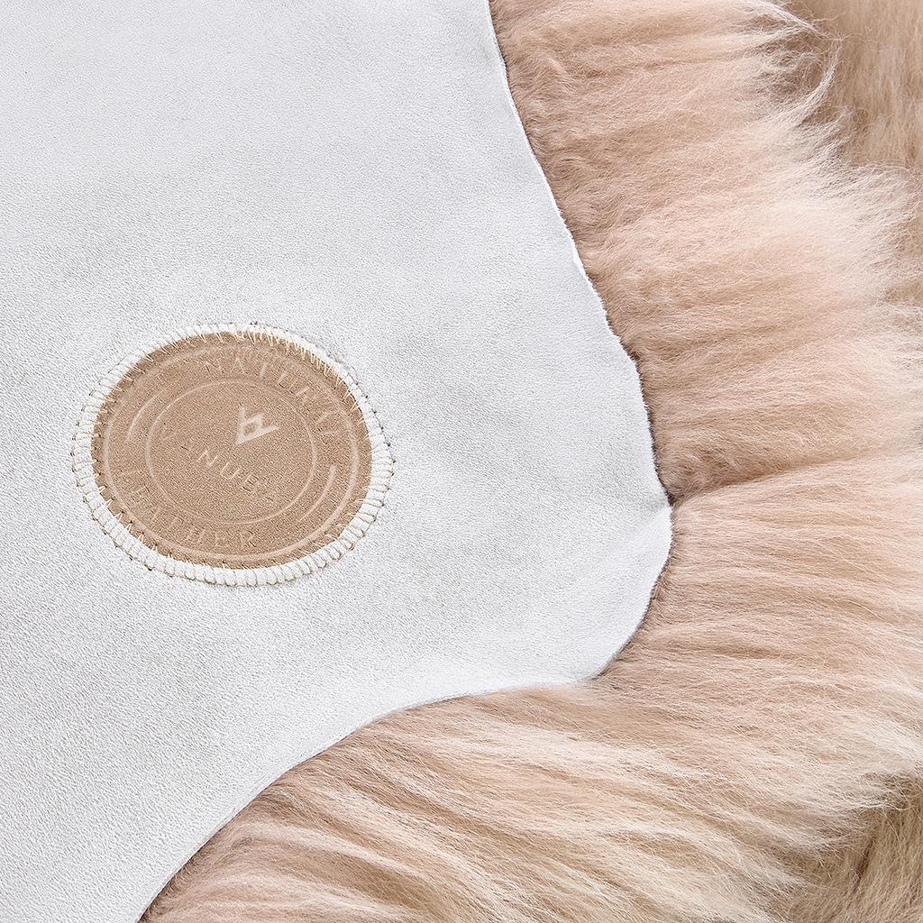 Beige sheepskin 100-110cm size 100-110cm