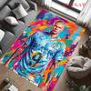 Haaland poster Carpet Rug for Living Room Bedroom Home Sofa Decoration,Kids play Nonslip Floor Mat
