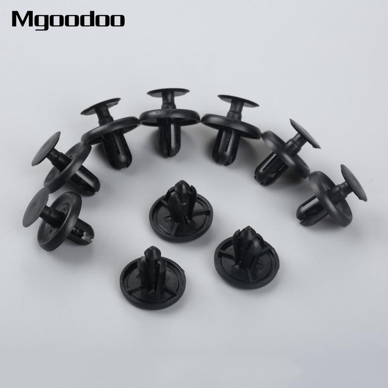 20Pcs Plastic Rivet Fastener clip 7mm hole Bumper Fender Retainer clips for Suzuki Grand Vitara SX4 Swift X-90 XL-7 for Mazda