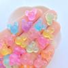 30Pcs New Cute Mini Star, Heart-Shaped Square Flower Flat Back Resin Cabochons DIY Jewelry Craft Decoration Accessorie