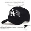 Unisex Letter Rose Embroidery Snapback Baseball Cap Spring and Autumn Outdoor Adjustable Casual Hat Sunscreen Hats Golf Caps Trucker Hat