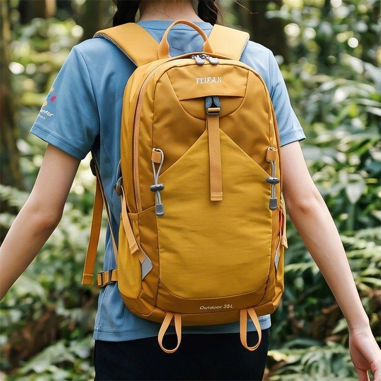 Schoolbag1011 new college students outdoor sports large capacity hiking light mountaineering go out play computer bag backpack