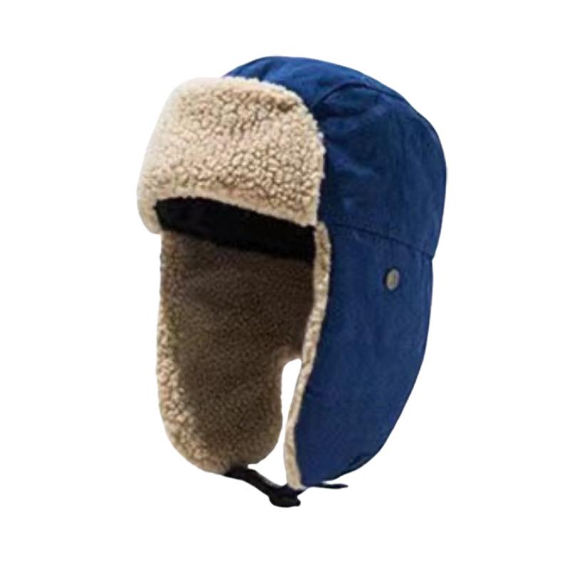 Aviator Lammwolle Wintermütze: Winddicht, Kälteschutz, Ohrenschutz für Outdoor-Aktivitäten