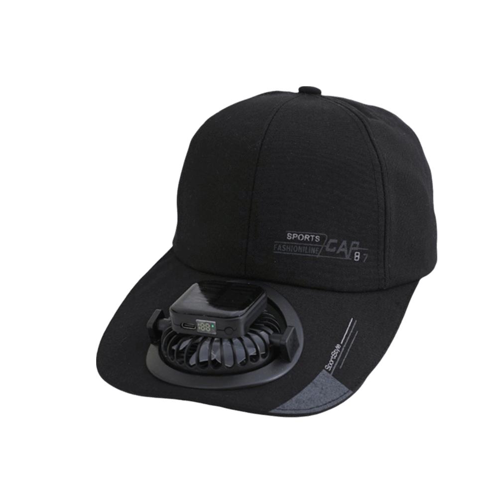 Breathable Solar Cooling Fan Hat Built-in Fan Fan Hat New Baseball Cap Outdoor