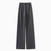 Women's Elastic Waist Straight Leg Suit Pants