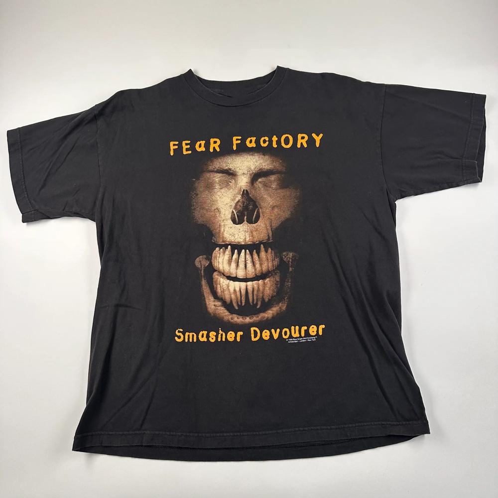 Fear Factory Smasher Devourer Shirt Classic Black Unisex S-5XL 1G0172 Unisex T-Shirt M