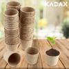 KADAX 60x Doniczki Torfowe Rozsadowe 6cm Biodegradowalne Rozsady Sadzonki