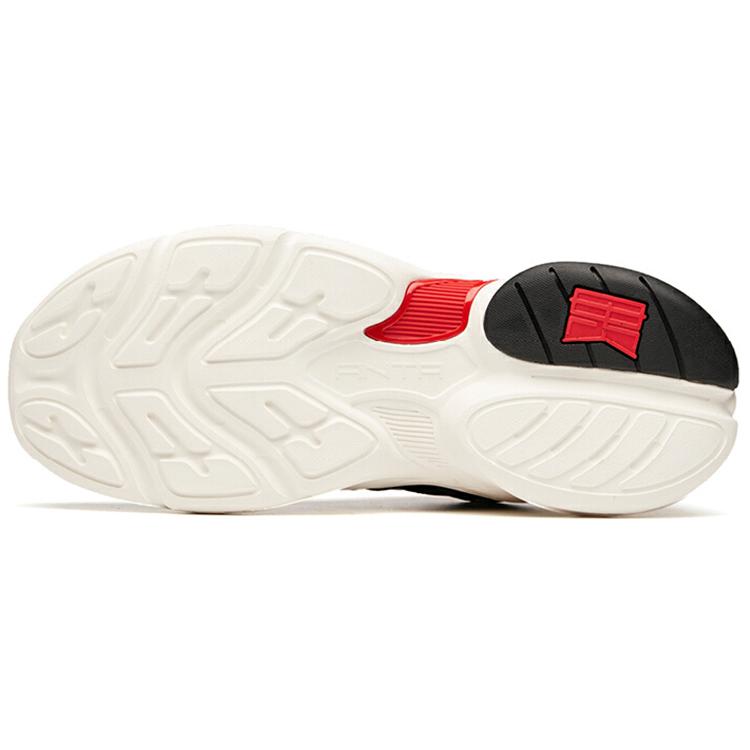 New ANTA Life Series Sneakers 'Black Red White' 112018882-11