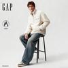 GAP Men's 2025 Winter Faux Lamb Wool Stand-up Collar Jacket 830334