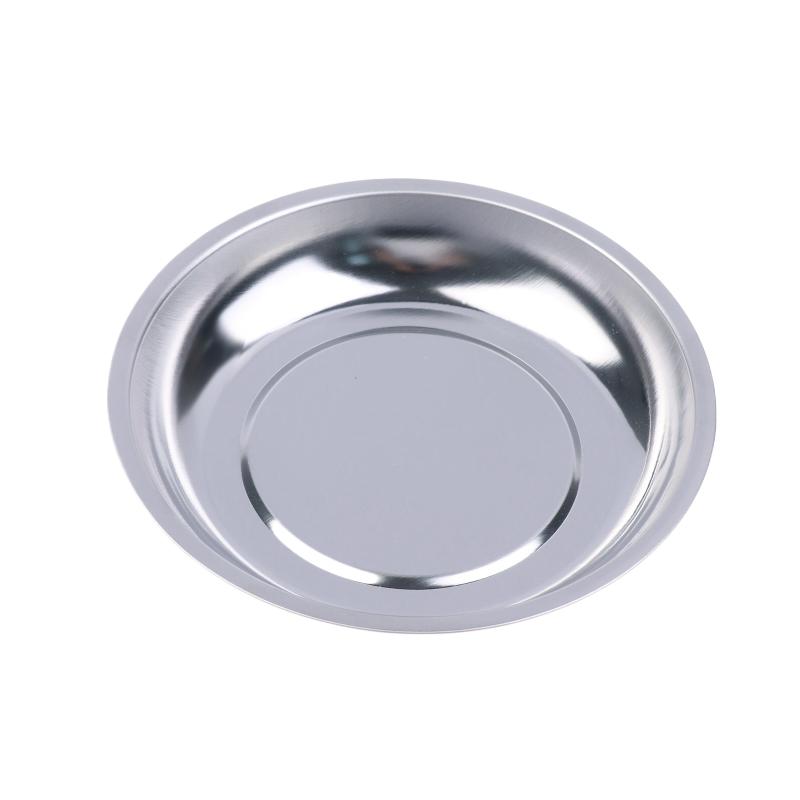 Bol Magnetic Circular pentru Piese 3"/4"/6" Tavă Magnetică Tavă pentru Depozitare Șuruburi Tavă pentru Scule din Oțel Inoxidabil Pentru Scule cu Ventuză Auto