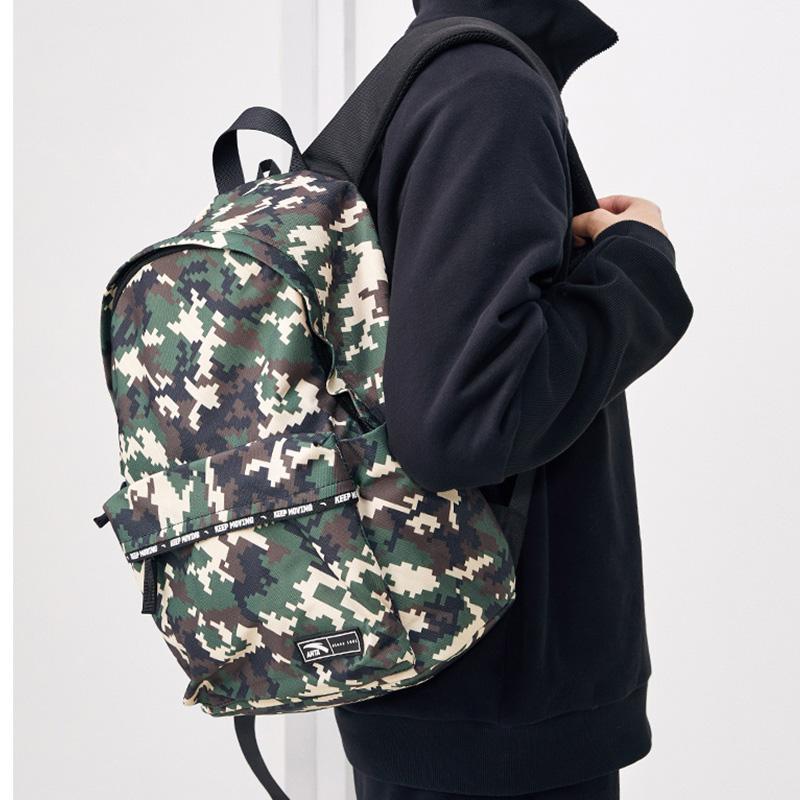 New Anta Fabric Backpack Regular Unisex Grape Leaf Green 192218151-2
